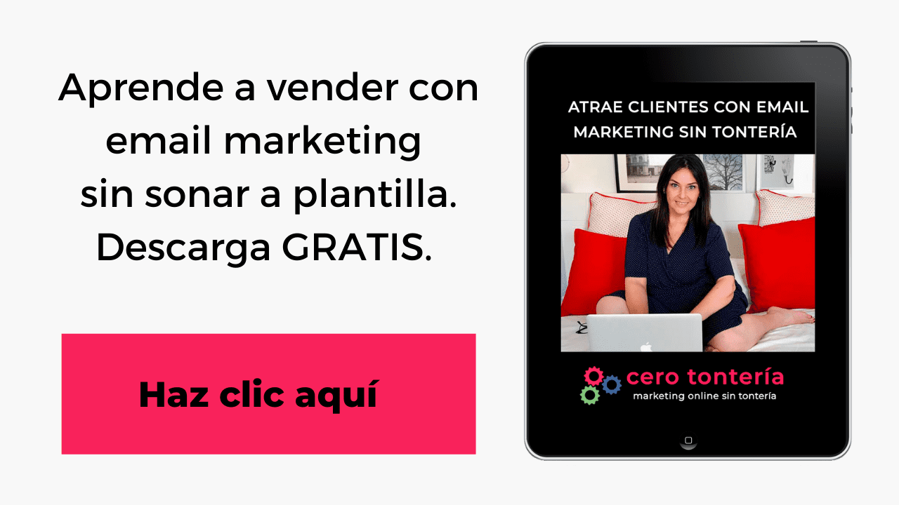 Aprende a vender con email marketing sin sonar a plantilla. Descarga GRATIS.